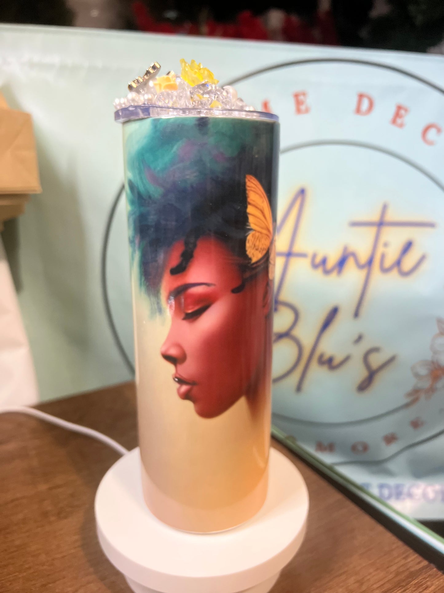 Lady Butterfly Tumbler