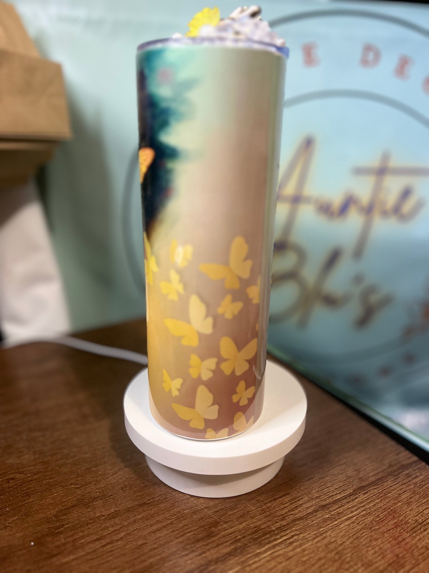 Lady Butterfly Tumbler